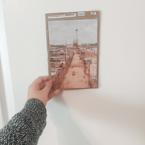 🐎 Oklahoma Stockyards | Photography Postcard: 5x7 || gift, western, rodeo, cow - Picture 4 of 11